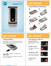 Motorola W370 - Tracfone Get Started