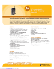 Motorola SURFboard SBG900 Technical Specifications
