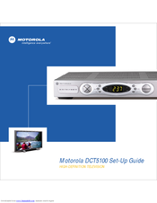 Motorola DCT5100 Setup Manual