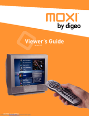 Moxi BMC9022 BROADBAND MEDIA CENTER - MOXI VIEWER'S GUIDE User Manual