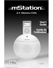 Mstation 2.1 Stereo Orb User Manual