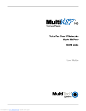 Multitech MultiVOIP 100 (MVP110 User Manual