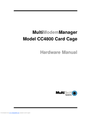 Multitech CC4800 Hardware Manual