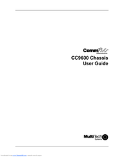 Multitech CommPlete CC9600 User Manual