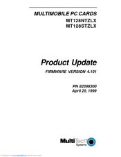 Multitech MT128NTZLX Documentation Update