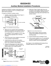 Multitech ISI3334/EC Installation Procedures