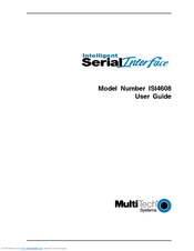 Multitech ISI4608 User Manual