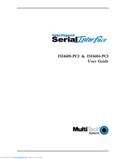 Multitech ISI4604-PCI User Manual