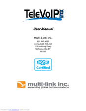 Multi-link TeleVoIP Stick User Manual
