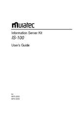Muratec Dynamo MFX-2530 User Manual