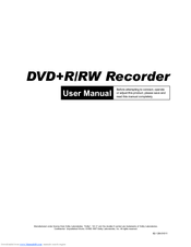 Mustek DVD-R100A User Manual
