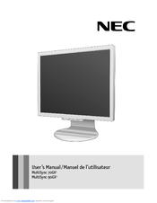 NEC 90GX2-BK - MultiSync - 19