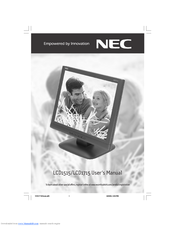 NEC MultiSync LCD1515 User Manual