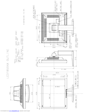 NEC LCD1855NX - MultiSync - 18.1