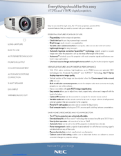 NEC NEC090605 Specifications