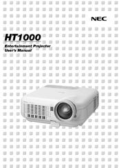 NEC HT1000 Series User Manual