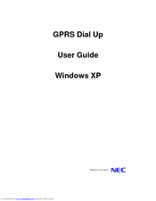 Nec GPRS User Manual