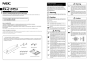 Nec PX-61ST2U Instruction Manual