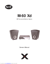 NHT M-60 Xd Owner's Manual