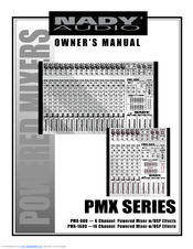 Nady Systems PMX-1600 Owner's Manual