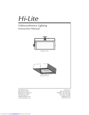 Navitar Hi-Lite XL Instruction Manual