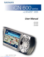 Navman iCN635 User Manual