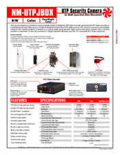 Netmedia NM-UTPJBOX Specifications