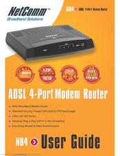 Netcomm NB4 User Manual