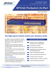 Netcomm NP2240 Specifications