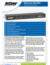Netcomm IAC4500 Specifications