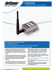 Netcomm NP560 Specifications