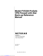 Netgear FVS328 - ProSafe VPN Firewall Reference Manual