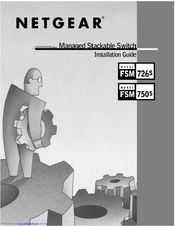 Netgear FSM750S - Managed Stackable Switch Installation Manual