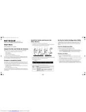 Netgear ProSafe Plus FS116E Installation Manual