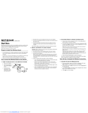 Netgear WGM124 Installation Manual