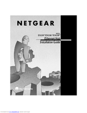 Netgear EN104TPNA Installation Manual