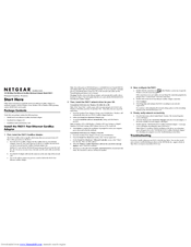 Netgear FA511 - 32-bit CardBus PC Card Mobile Installation Manual