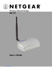 Netgear ME101 - Wireless EN Bridge Network Converter User Manual