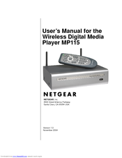 Netgear MP115 - Wireless Digital Media Player User Manual