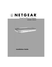 Netgear XE602 - Powerline Ethernet Adapter Installation Manual