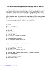 Night Owl CAM-MZ420-425M Specifications