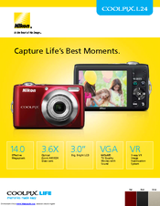 Nikon CoolPix L24 Brochure
