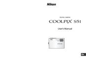 Nikon CoolPix S51 User Manual