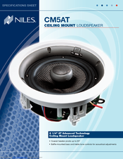 Niles CM5AT Specification Sheet