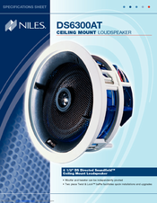 Niles Directed Soundfield DS6300AT Specification Sheet