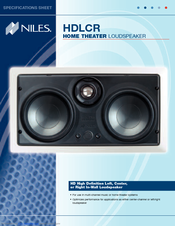 Niles HDLCR Specification Sheet