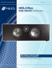 Niles HDLCRBX Specification Sheet