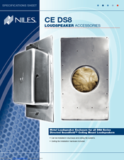 Niles CE-DS8 Specification Sheet