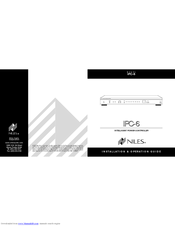Niles IPC-6 Installation & Operating Manual