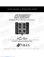 Niles iPower AC-6 Installation & Operating Manual